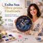 Kit de pintura com pérolas DIY de zodíaco celestial