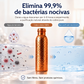 💧Garrafa de Água Premium Feita de 100% Cobre Sólido – Sem Plástico e Inspirada na Ayurveda