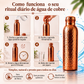 💧Garrafa de Água Premium Feita de 100% Cobre Sólido – Sem Plástico e Inspirada na Ayurveda
