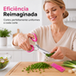 Tesoura de Ervas de Cozinha com 5 Lâminas