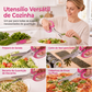 Tesoura de Ervas de Cozinha com 5 Lâminas