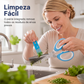 Tesoura de Ervas de Cozinha com 5 Lâminas