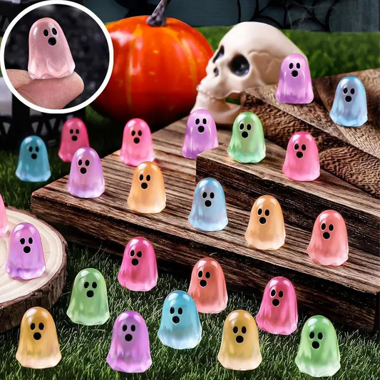 Figuras de Fantasma que Brilham no Escuro