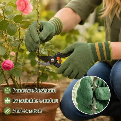 🧤 Resistentes ao desgaste – Luvas de trabalho feitas de borracha, projetadas para resistir ao desgaste.