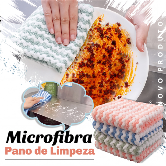 🎉 Promoção do Último Dia - 49% DE DESCONTO 🔥Pano de Limpeza de Microfibra - Poder de Limpeza Super Eficaz🎁 Compre 2 Leve 1 Grátis