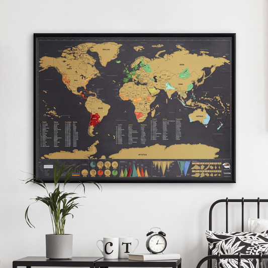 ⭐ O MAIS VENDIDO DE 2026! 🗺 COM O MAPA NA MÃO, O MUNDO É SEU🎴 Diário de Viagem com Mapa-Múndi