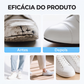 Limpador de espuma portátil para tênis com escova integrada