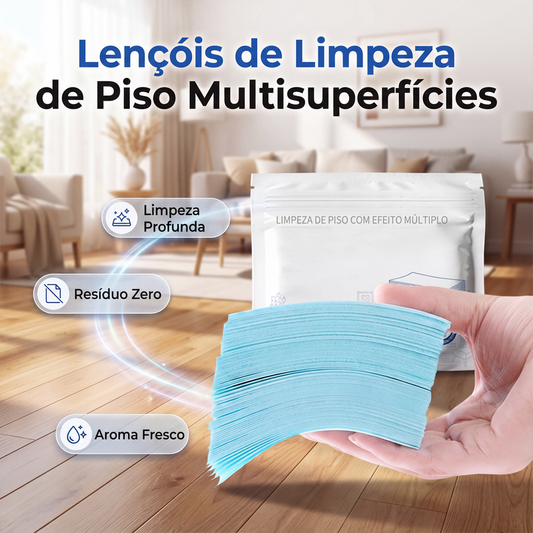 🥳PROMOÇÃO DE LIQUIDAÇÃO 2026🥳💞50% DE DESCONTO | Mais de 50.000 unidades vendidas! Panos de limpeza de chão solúveis em água com 120 unidades | Não precisa medir, deixa os pisos brilhantes