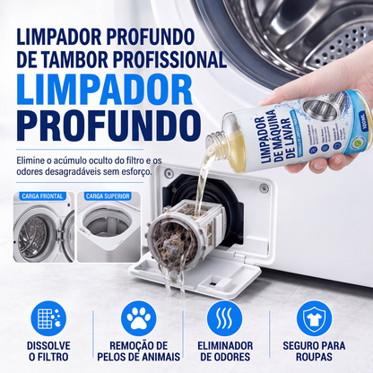 ⭐ O MAIS VENDIDO DE 2026! Limpador de máquina de lavar de limpeza profunda – a escolha número 1 para quem quer roupas realmente limpas e máquina saudável.