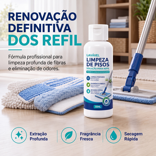 ✨Quanto mais você compra, mais economiza✨Limpador e desodorizante de almofada de esfregona lavável