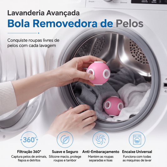 Filtro de cabelo reutilizável para máquina de lavar
