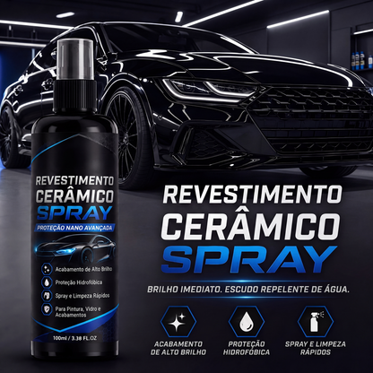 ⚡ OFERTA RELÂMPAGO 2026 – SÓ HOJE! – 50% OFF💨Spray de revestimento cerâmico nano para automóveis