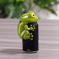 🐸 TÃO FOFO QUE PARECE ATÉ BICHO DE VERDADE!💫Adornamento fofo de sapo para lata