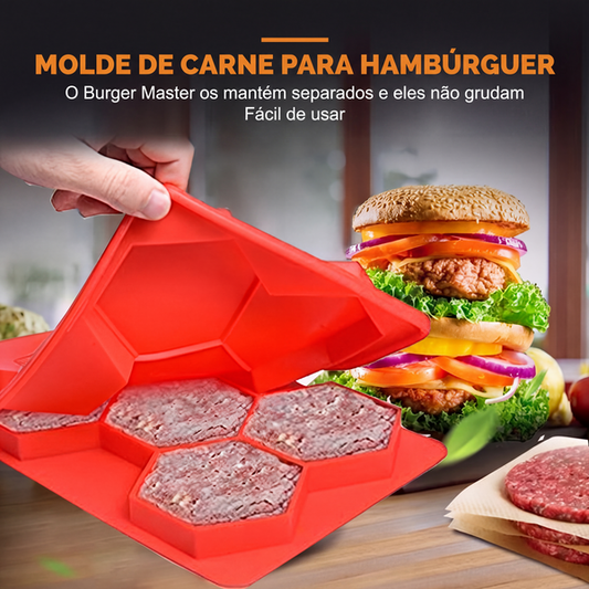 🥩 CADA MEDALHÃO PERFEITO E SUculento! 👨‍🍳Molde para Carne de Hambúrguer
