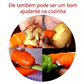 🏠 O AJUDANTE INDISPENSÁVEL DA COZINHA 🛡 DESIGN SEGURO – USE COM TRANQUILIDADE 💨Faca de polegar específica para a família