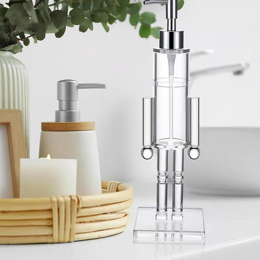 🚿 BANHEIRO + COZINHA – UM DISPENSADOR PARA TUDO!🤍 Dispensador de sabonete para banheiro e cozinha
