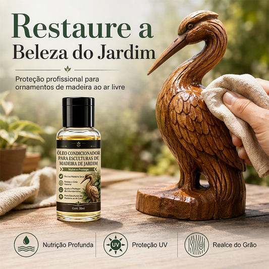 🛡 RESTAURAÇÃO + PROTEÇÃO – TUDO NUM SÓ PRODUTO!🌳 Óleo Condicionador Restaurador de Madeira