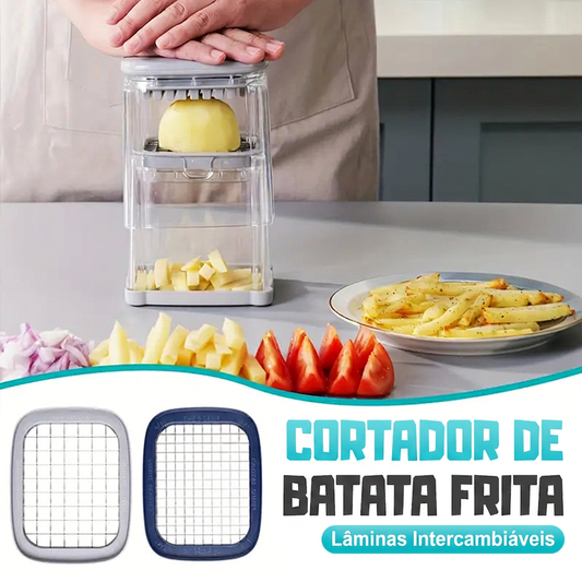 🏆  O UTENSÍLIO MAIS INDISPENSÁVEL DA COZINHA EM 2026! Cortador de batatas fritas 4 em 1