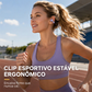 📞 CHAMADAS NÍTIDAS – ENCAIXE FIRME QUE NÃO CAI! Fones de ouvido Bluetooth de encaixe abertos com clipe
