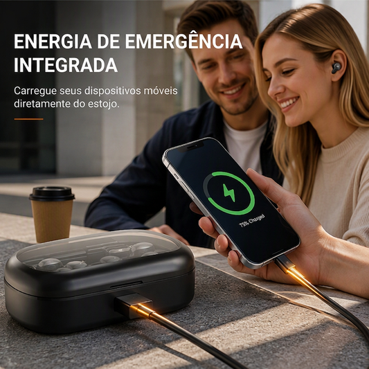 📱 UM TOQUE E COMPARTILHE A ALEGRIA!  🎧Audição compartilhada facilitada