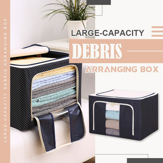 ✨ ADEUS À DESORGANIZAÇÃO – COM ARMAZENAMENTO DE GRANDE CAPACIDADE!💛Boîte de Rangement des Débris avec Grande Capacité