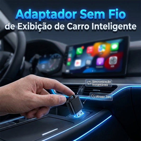🎉 Promoção de 2026 — Mais de 24.000 unidades vendidas! 💞 Adaptador de display sem fio para carro