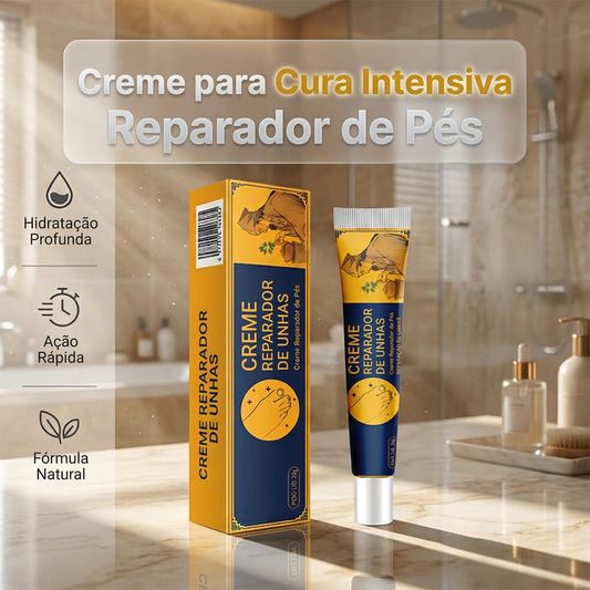🦶 Creme Hidratante Intensivo para os Pés | Hidratação Profunda para Calcanhares Secos, Ásperos e com Aparência Rachada