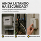 Luzes de parede de calha LED solares à prova d'água para exterior