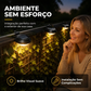 Luzes de parede de calha LED solares à prova d'água para exterior