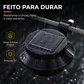 Luzes de parede de calha LED solares à prova d'água para exterior