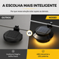 Luzes de parede de calha LED solares à prova d'água para exterior