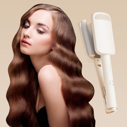 🌸 DESCONTO DE 50% POR TEMPO LIMITADO! ✨ Modelador de cabelo ondulado de 32 mm – Caracóis grandes e cheios de volume, 4 níveis de temperatura ajustáveis e tratamento com iões negativos – Penteados com qualidade de salão de beleza em casa 💇‍♀️