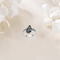💍46% OFF NOW! 🌿 Vintage Floral Vine Ring – Black Teardrop Gem, Sparkling Accents & Openwork Band ✨