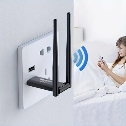 🔥 ÚLTIMO DIA! 50% OFF 💨Repetidor de Sinal WiFi Alimentado por USB