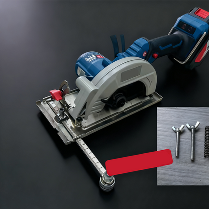 📏✨ RÉGUA GUIA EM AÇO INOXIDÁVEL – 600 MM, ESCALA A LASER, AJUSTÁVEL, GUIA PARA SERRA 🛠️