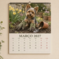 Calendário de Parede 2027 do Yorkshire Terrier