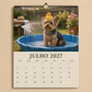 Calendário de Parede 2027 do Yorkshire Terrier