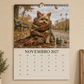 Calendário de Parede 2027 do Yorkshire Terrier