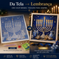 Kit de Arte de Pérolas DIY para Hanukkah com Moldura de Madeira