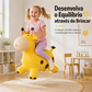 🦒 FOFO DEMAIS – ENCANTA A CRIANÇADA! Cavalo de Pulo Animal Girafa Fofa para Crianças