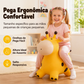 🦒 FOFO DEMAIS – ENCANTA A CRIANÇADA! Cavalo de Pulo Animal Girafa Fofa para Crianças