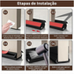 💥 COMPRE MAIS, PAGUE MENOS! Calafetador Silencioso para Vão de Porta