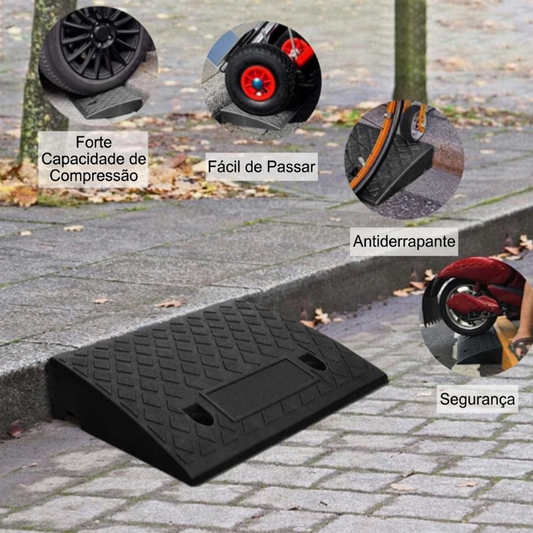 🚗✨ RAMPA DE MEIO-FIO PORTÁTIL E LEVE PARA ENTRADAS DE GARAGEM – PRATICIDADE E CONVENIÊNCIA NUM SÓ PRODUTO! 🏠