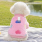 🐶 QUENTINHO E PRÁTICO – INDISPENSÁVEL PARA O SEU PET! Colete de Suéter Quente para Pets com Argola para Guia