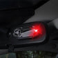 🚗💡 LUZ DE ALERTA LED SIMULADORA DE ALARME ANTIFURTO PARA CARRO (ENERGIA SOLAR) ☀️🔒