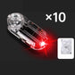🚗💡 LUZ DE ALERTA LED SIMULADORA DE ALARME ANTIFURTO PARA CARRO (ENERGIA SOLAR) ☀️🔒