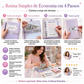 📒✨ PASTA PARA ORÇAMENTO COM GLITTER E FECHADURA PARA ECONOMIAS EM DINHEIRO 💰🔒