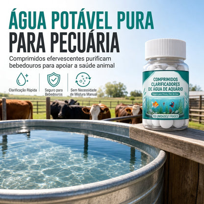 Pastilhas Purificadoras de Água para Gado para Água de Tanque e Lagoa