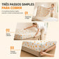 🛏️🛋️✨ CAPA PROTETORA ELÁSTICA CONTRA POEIRA PARA CAMA E SOFÁ COM ESTAMPA ✨🛋️🛏️ – PROTEÇÃO E CHARME PARA A SUA CAMA E SOFÁ! 🌟