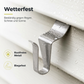 🧱 50% OFF! 🏠 Durable 304 stainless steel hook mounts for vinyl siding – hole-free installation for outdoor decorations 🔩